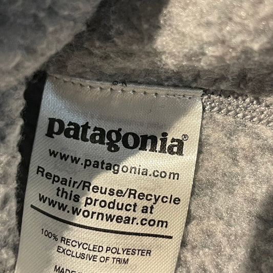 Fleece Pullover Patagonia S Half Zip Better Sweater grau