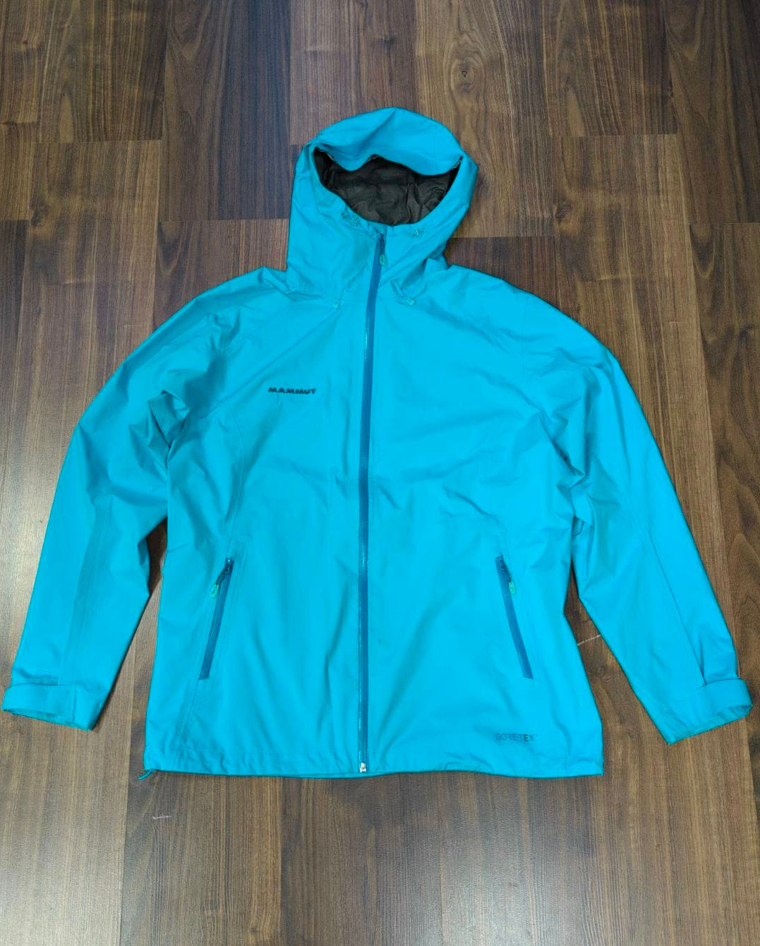 Leichte Hardshell Jacke von Mammut (L Damen) GoreTex blau