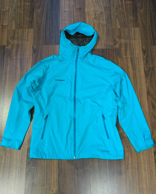 Leichte Hardshell Jacke von Mammut (L Damen) GoreTex blau