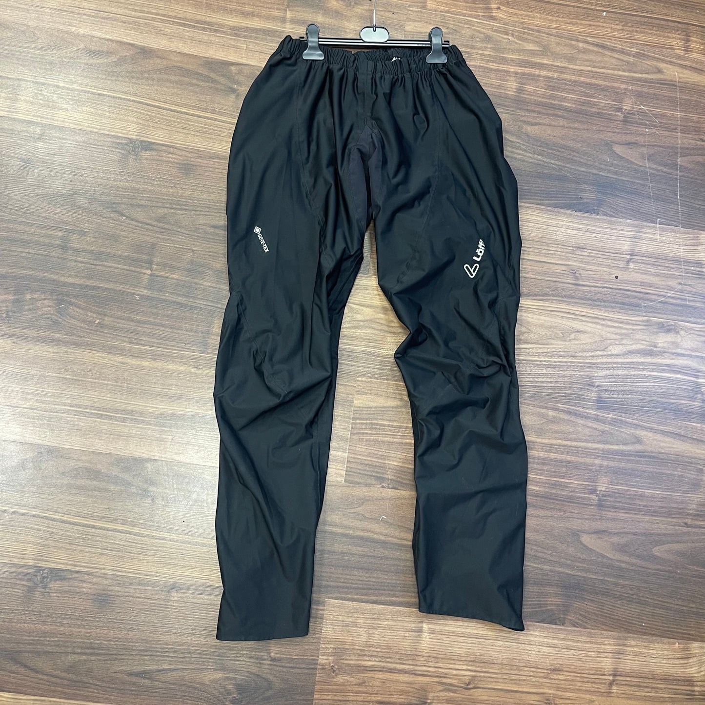 Rad Regenhose von Löffler (XL) GoreTex Überhose schwarz