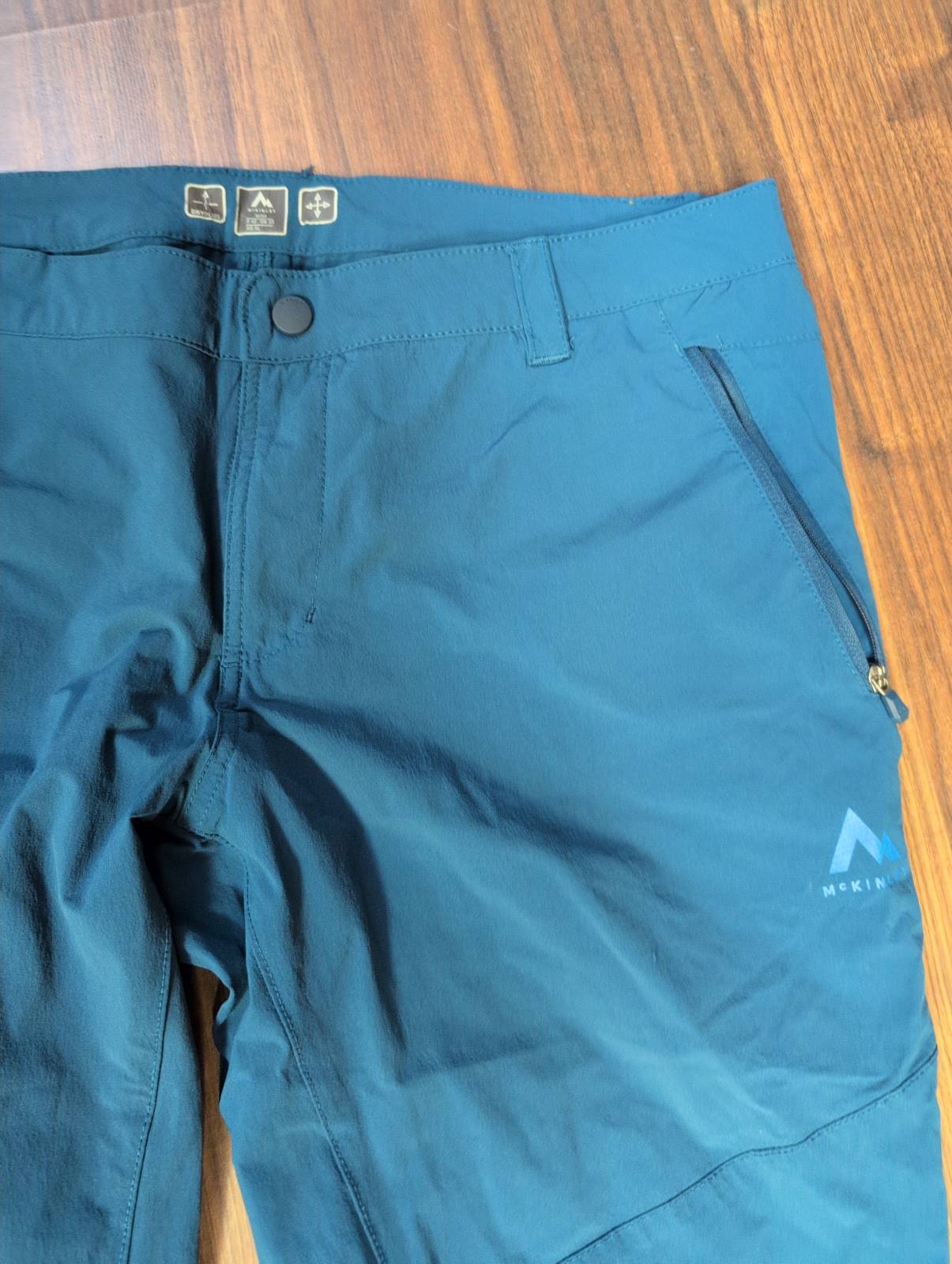 Outdoor Hose von McKinley (M / L : 50 Herren) Stretch blau - wanderlich.com