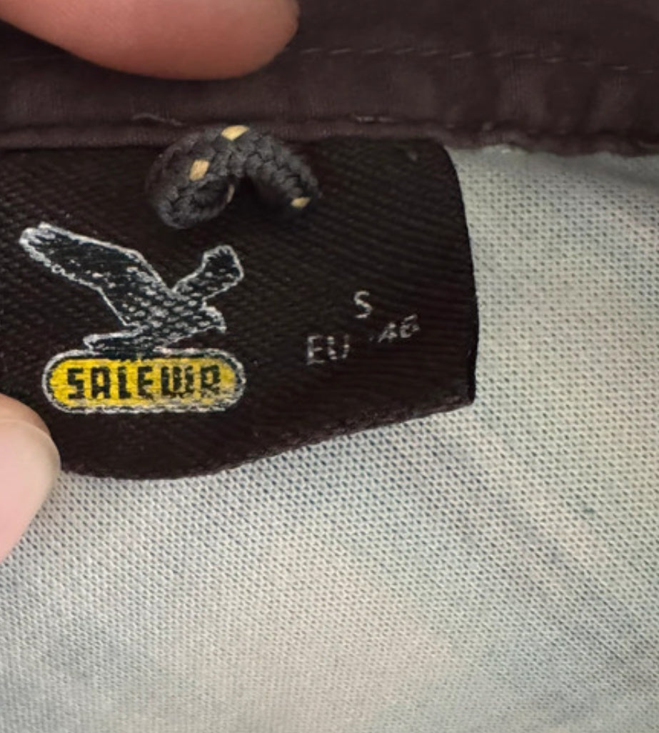 Kariertes Flanell Hemd von Salewa (S Herren) Polarlite weiß blau