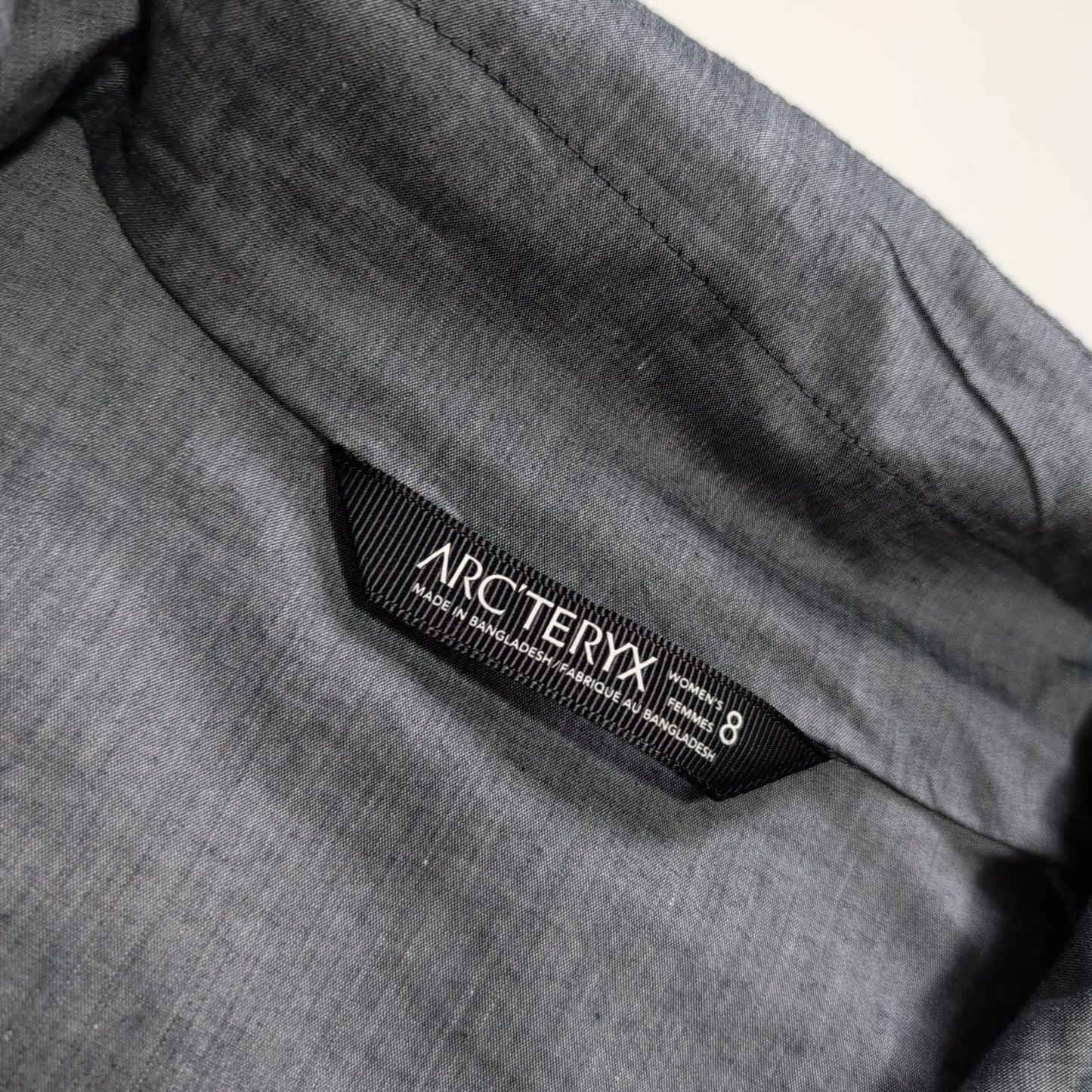 Trekking / Reise Kleid in Größe M von Arcteryx elastisch grau