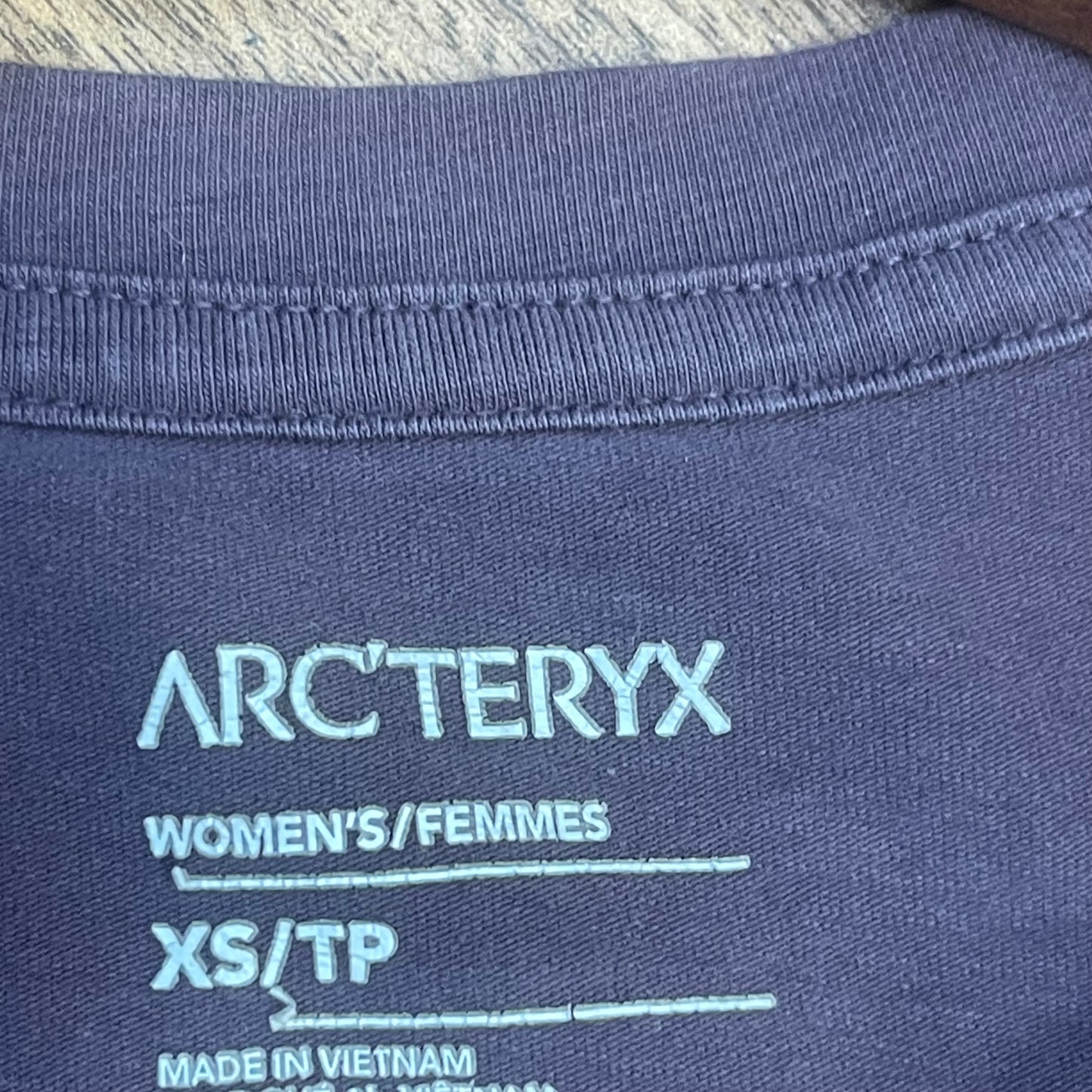 Arcteryx T-Shirt XS /S Baumwolle braun