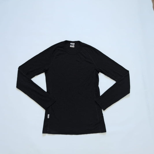 Merino Longsleeve Icebreaker (M HERREN) 200 Baselayer schwarz