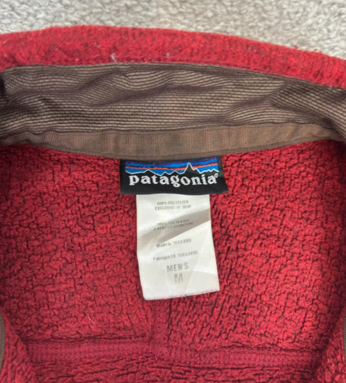 Fleece Pullover Patagonia (M Herren) Better Sweater rot