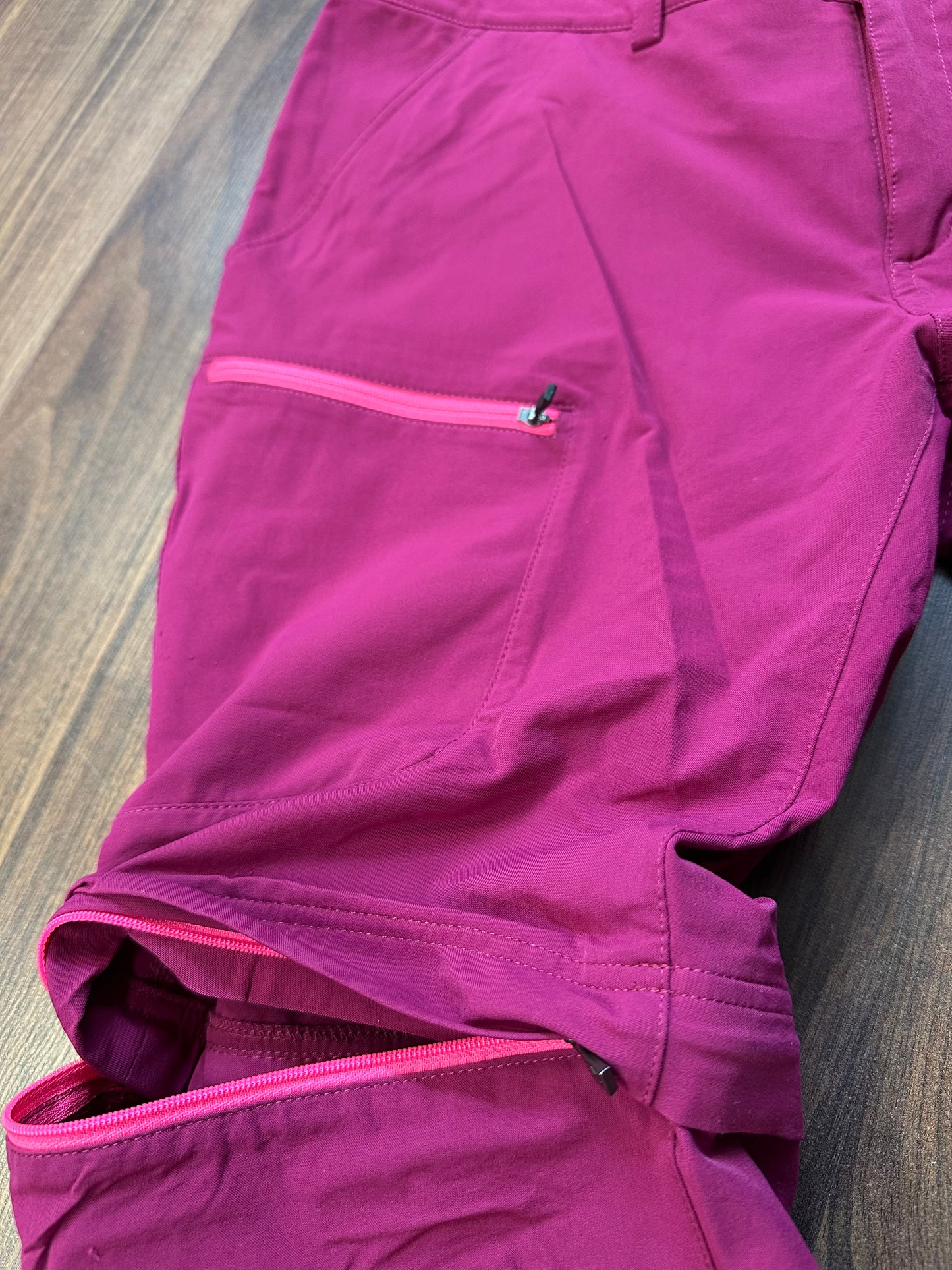 Zip Off Hose 2in1 (L Damen) Shorts Magenta pink