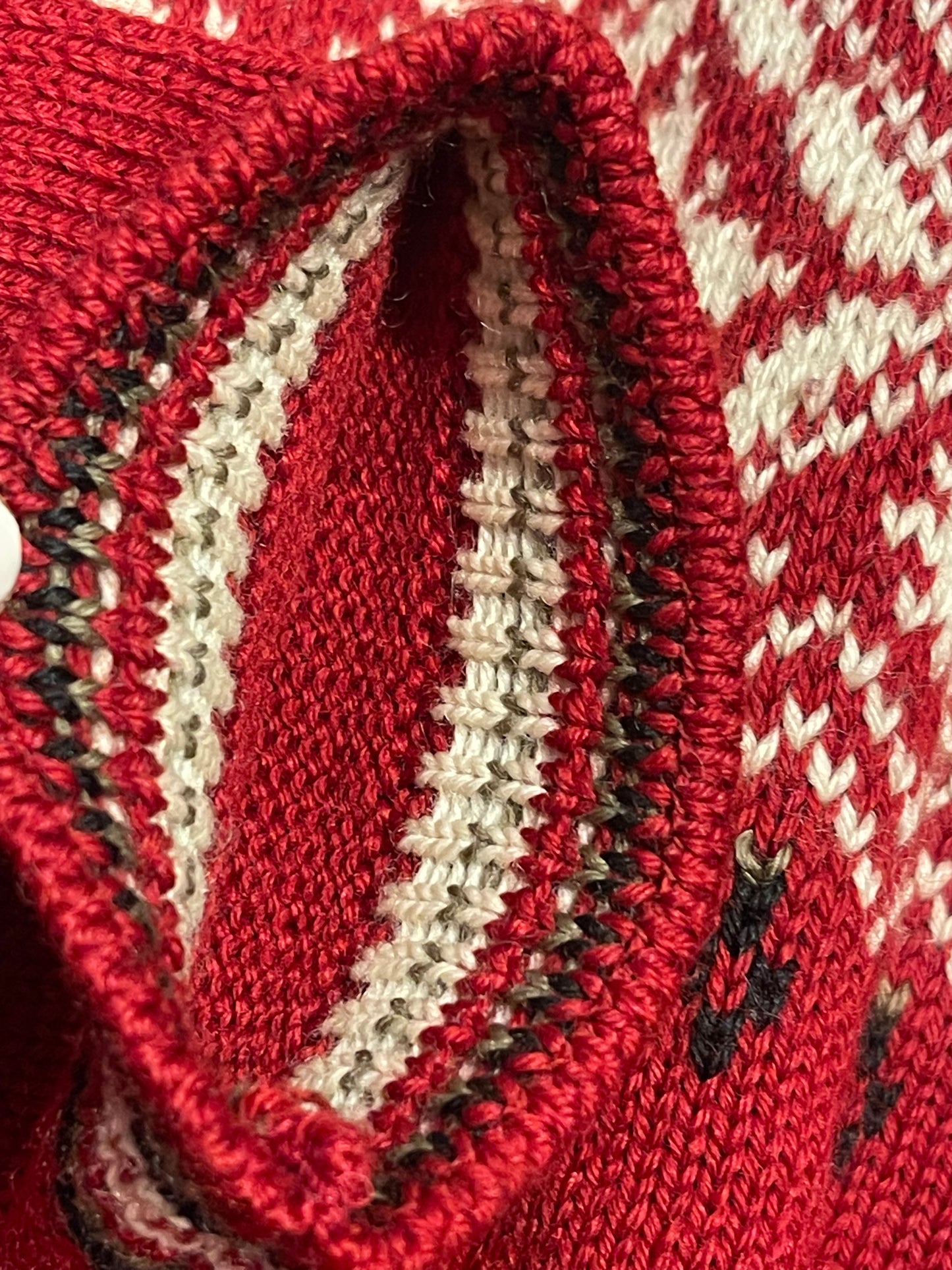 Strick Pullover von Dale of Norway (XL Herren) 100% Wolle rot