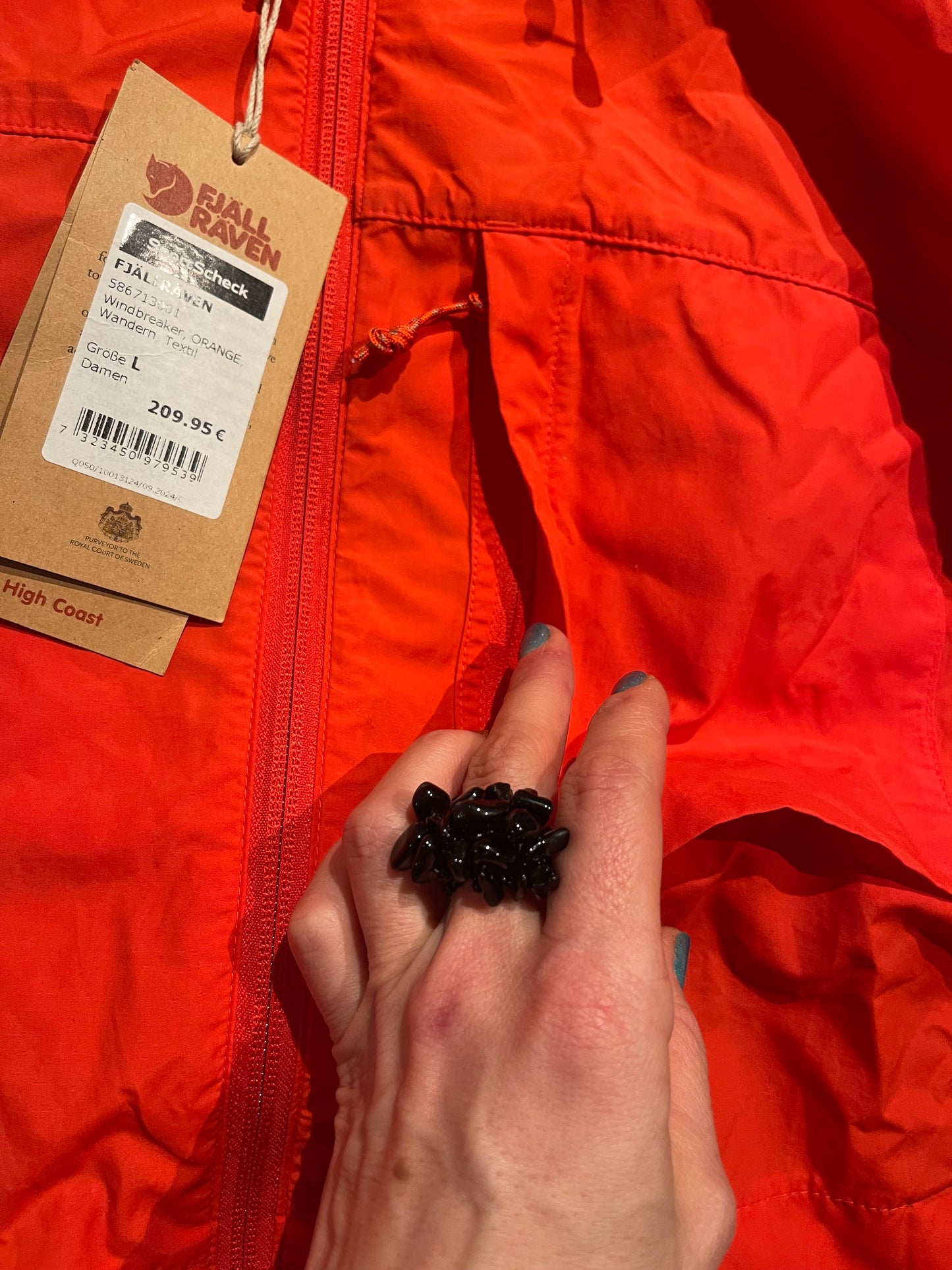 Fjällräven Jacke (L Damen) HIGH COAST HYDRATIC JACKET orange