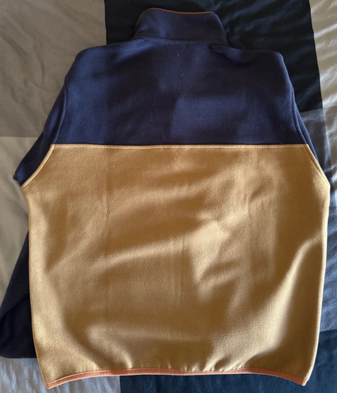 Fleece Pullover Patagonia Synchilla (S Herren / M Damen) marineblau braun