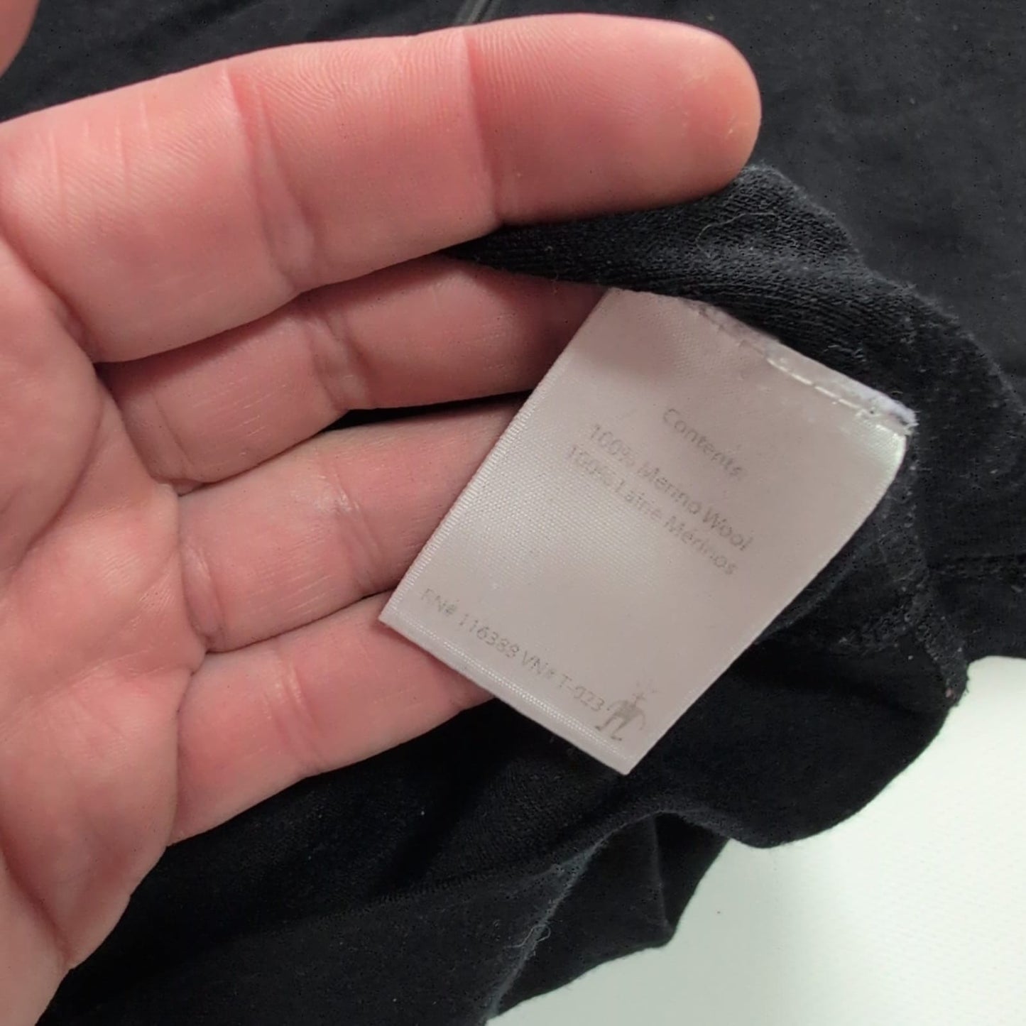 Merino Zip Longsleeve von Smartwool (M Herren) Baselayer schwarz