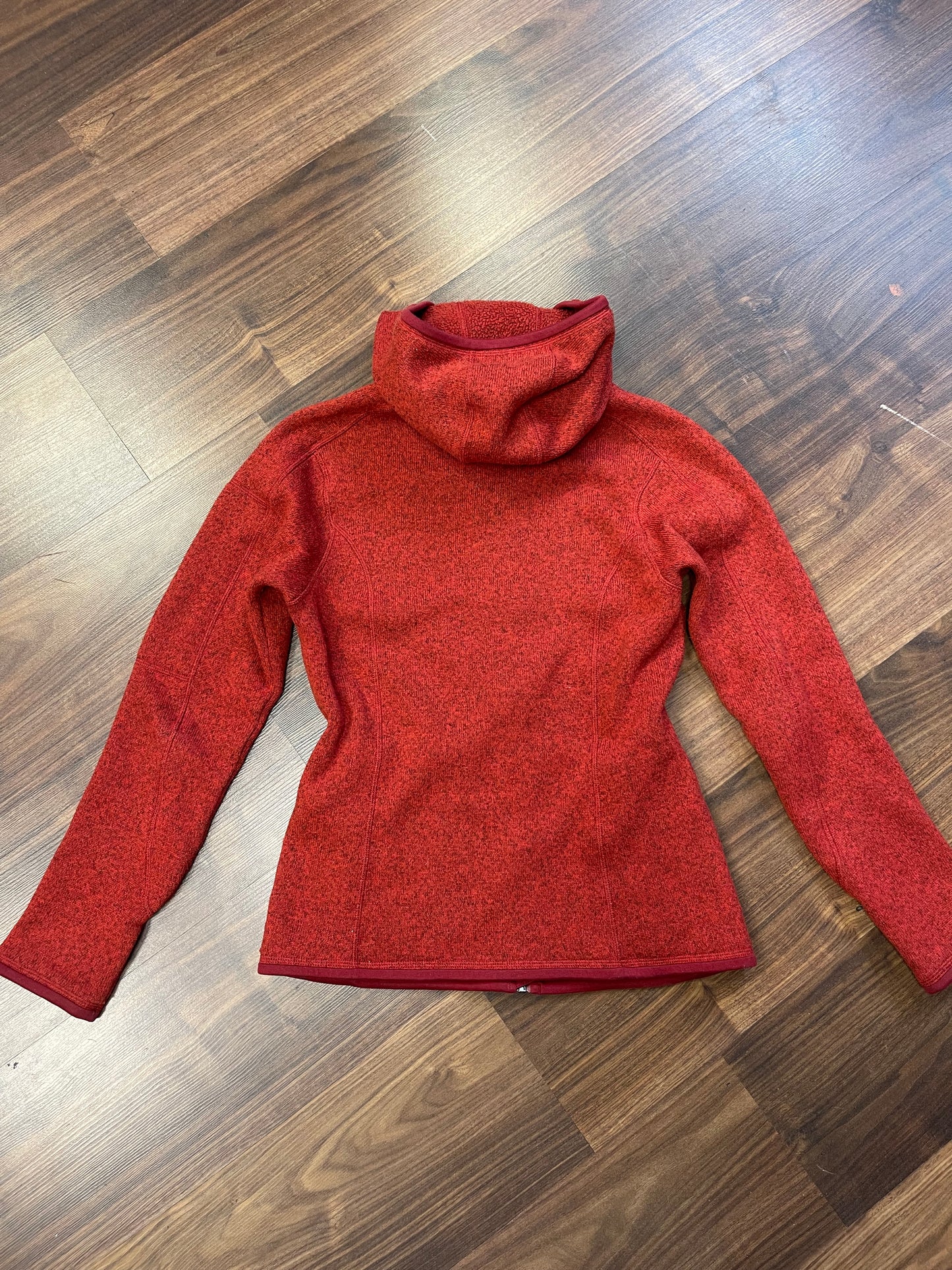 Zipper Jacke Patagonia (S Damen) Better Fleece Hoodie rot