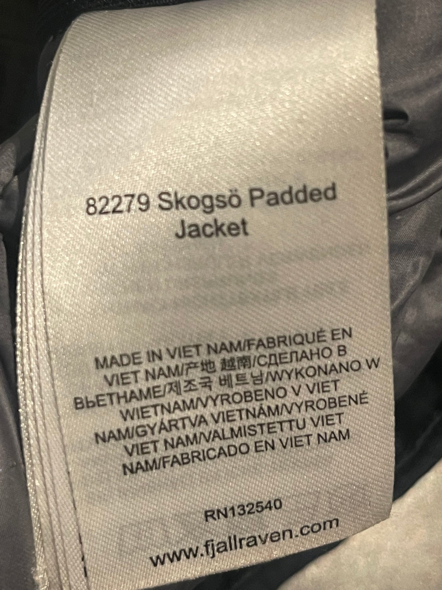 Fjällräven Greenland Winter Jacke (M Herren) marineblau