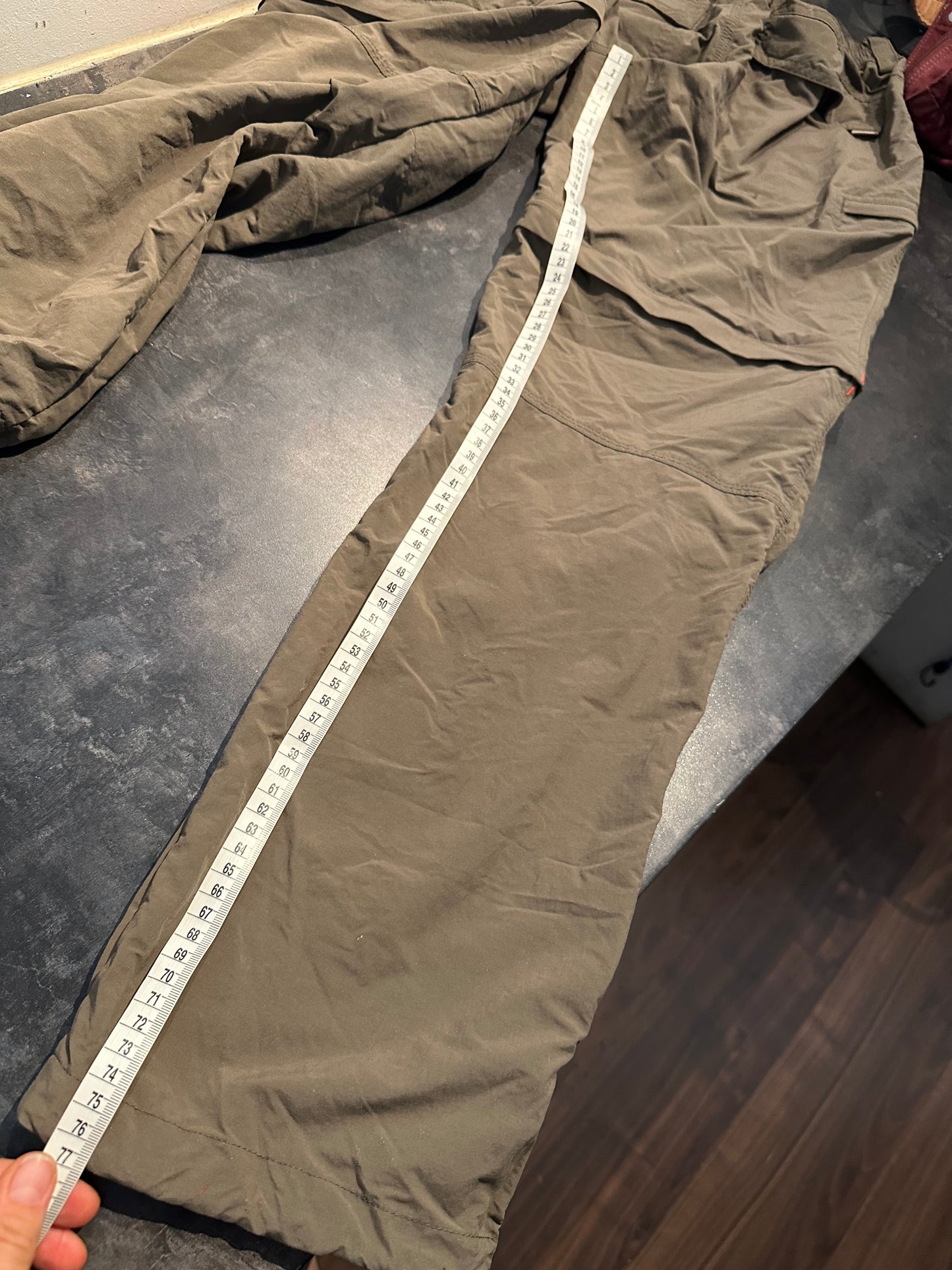 Zip Off Hose von Vaude (M: 50 Herren) 2in1 khaki