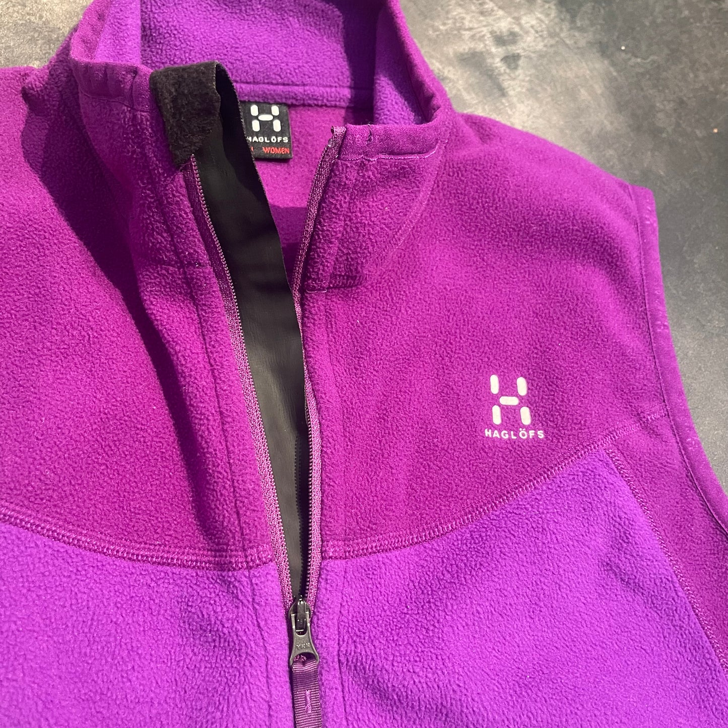 Weste Haglöfs (M Damen) Polartec Midlayer lila
