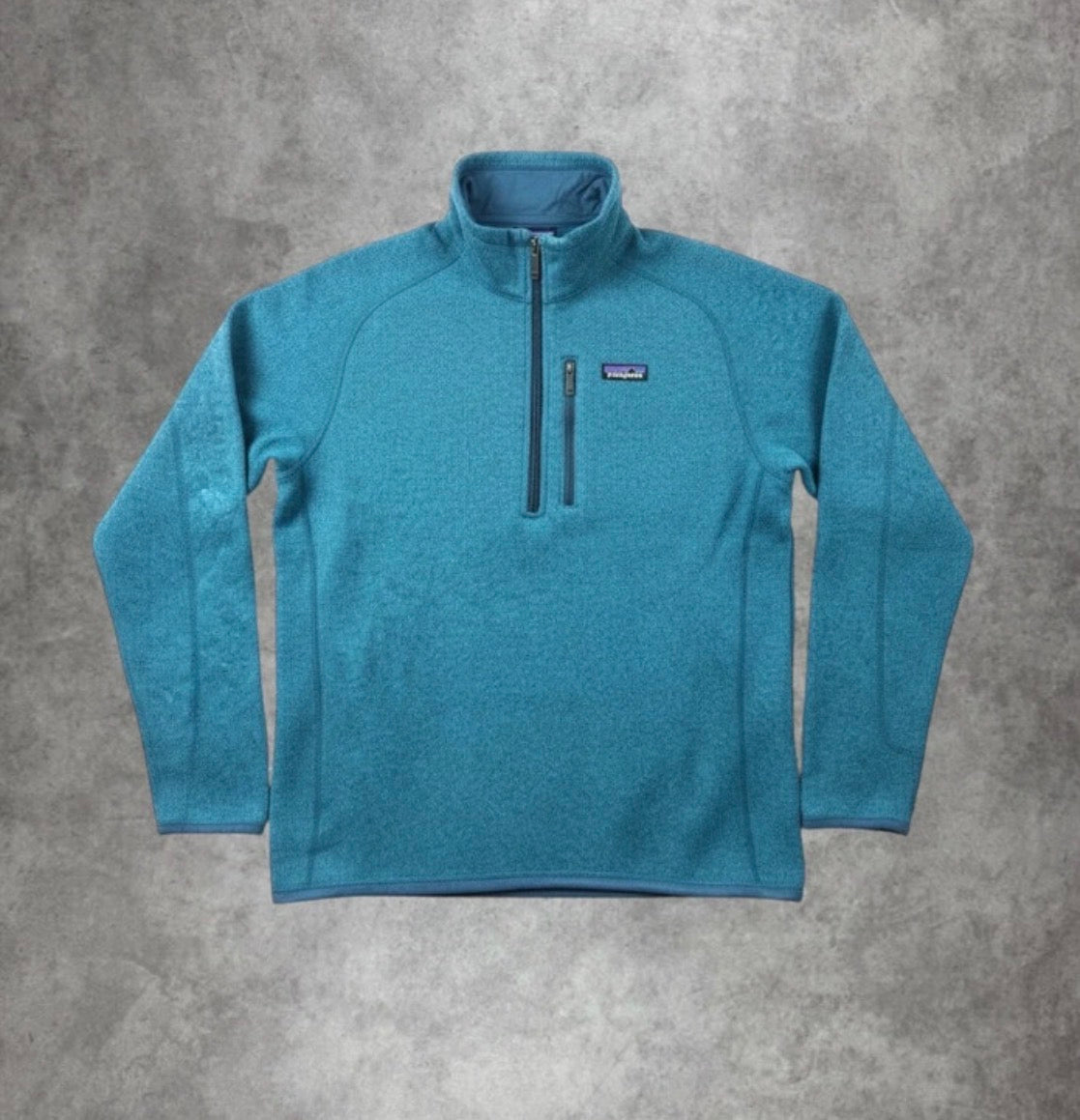 Zip Fleece Pullover Patagonia (L Herren) Better Sweater türkis