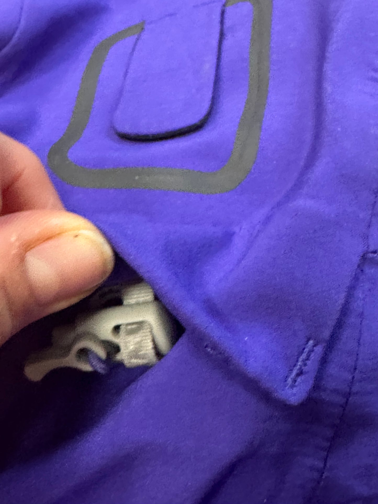 Wind & Regen Jacke von Mammut (S Damen) 2-lagig lila