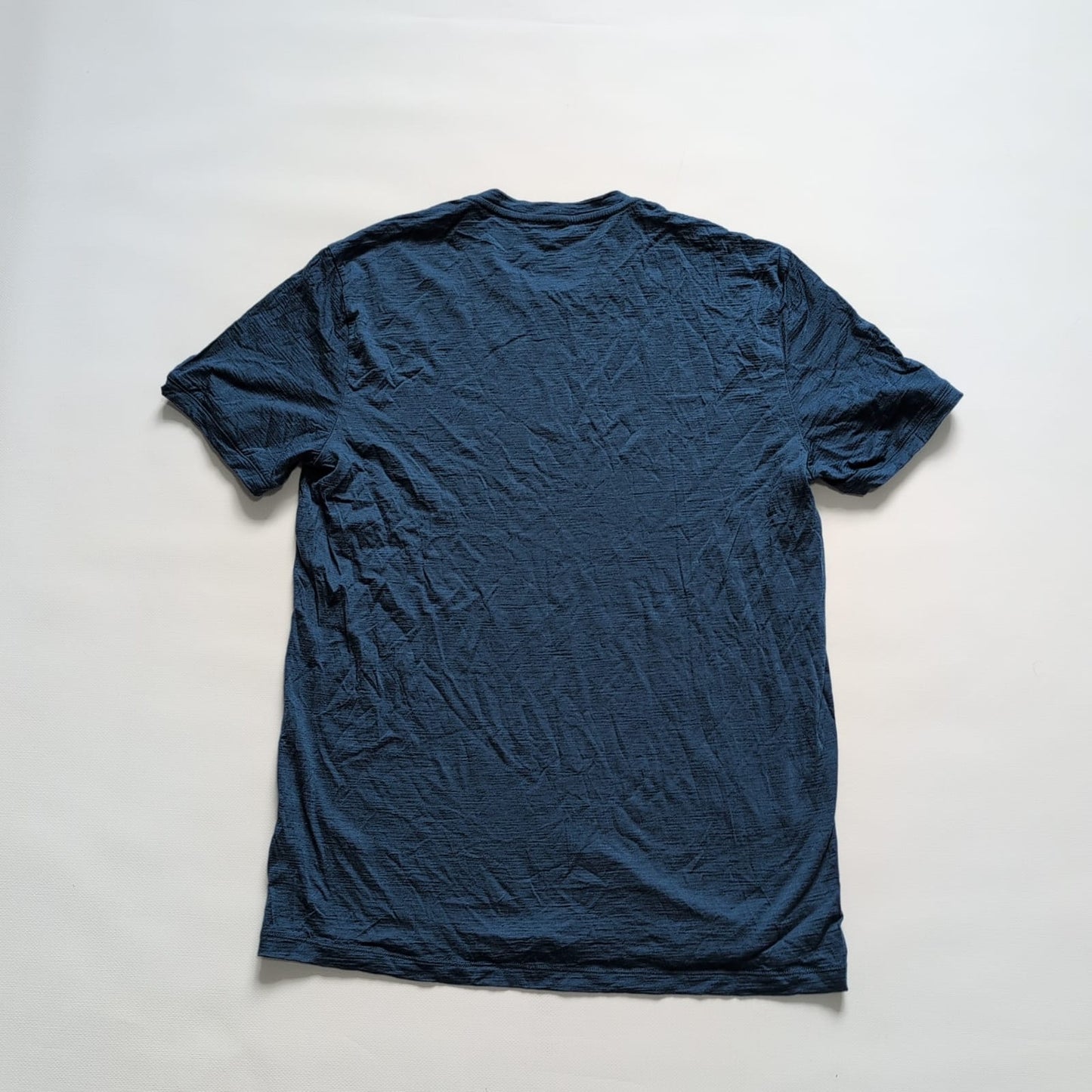 T-Shirt von Icebreaker Merino (M Herren) blau Print Gipfel