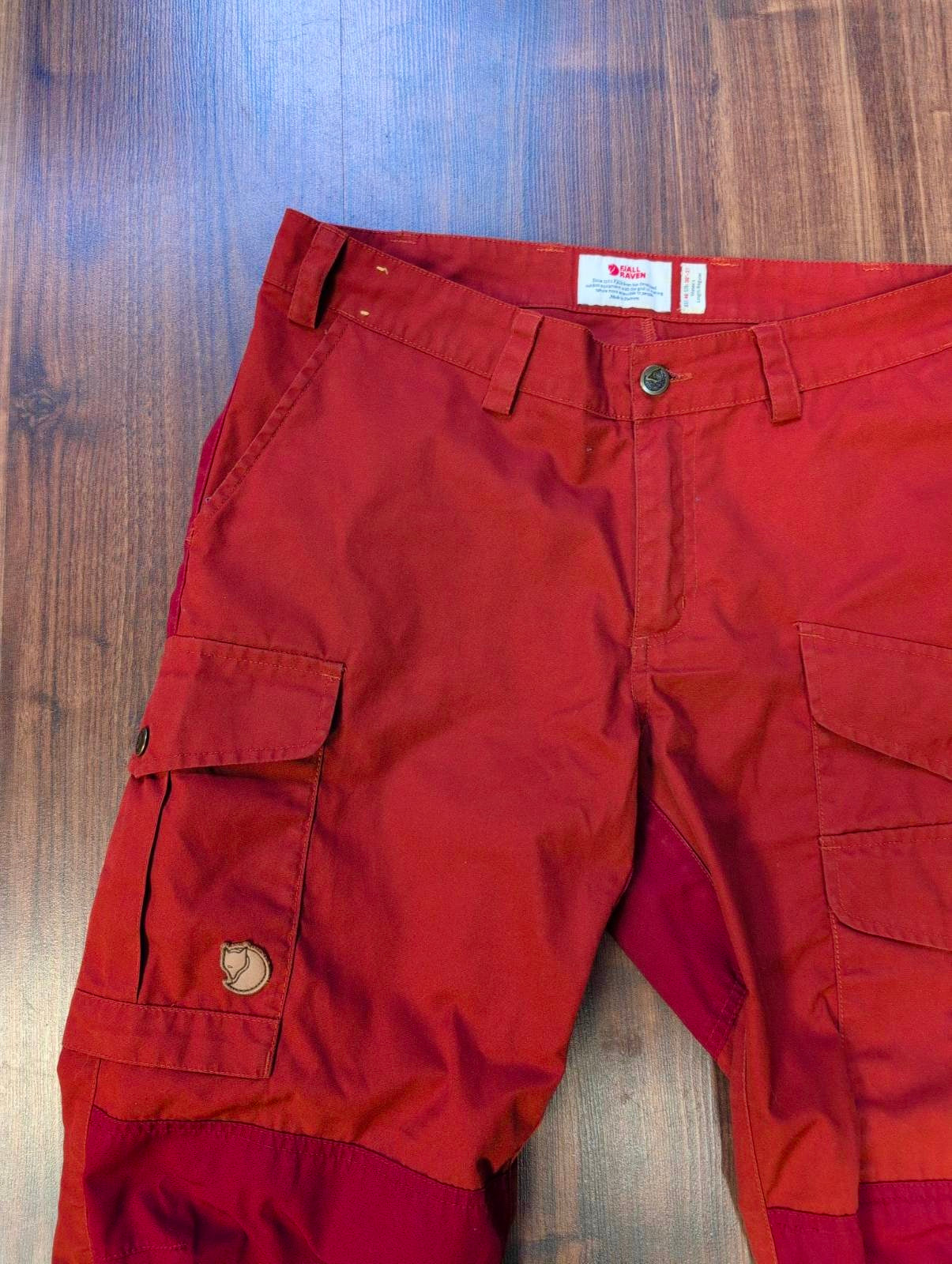 Trekking Hose Fjällräven Barents Pro G-1000 (L /40 Damen) rot - wanderlich.com