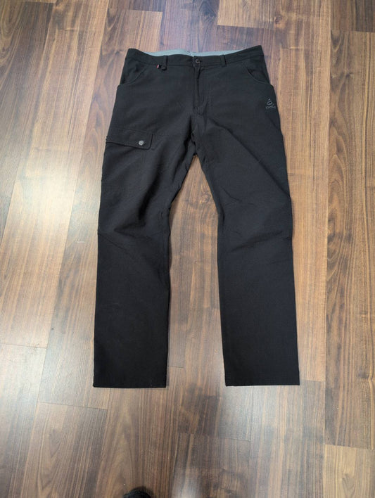 Softshell Hose von Odlo (XL :52 Herren) elastisch schwarz - wanderlich.com