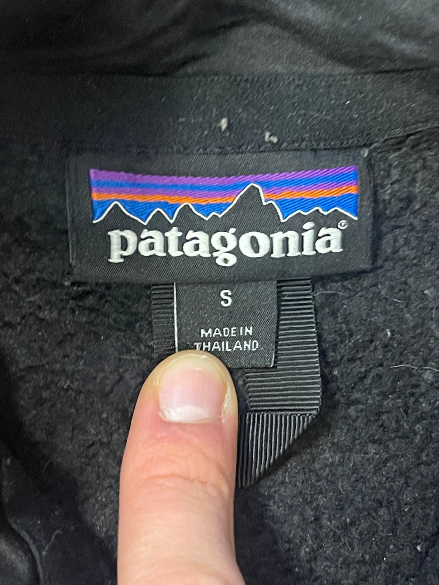 Patagonia Better Fleece Jacke ( S Damen) Strickoptik schwarz - wanderlich.com
