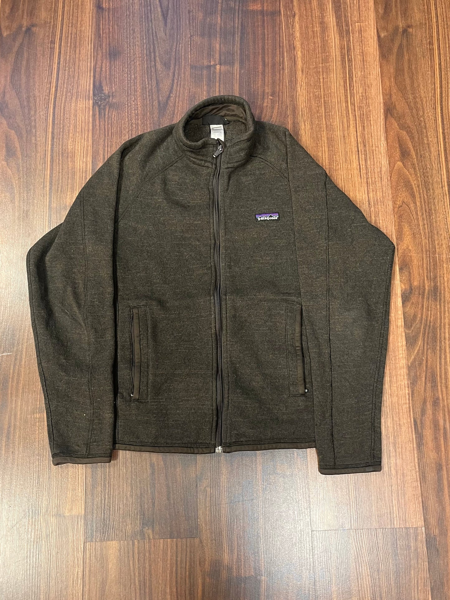 Patagonia Better Fleece Jacke (S Herren) Strickoptik braun