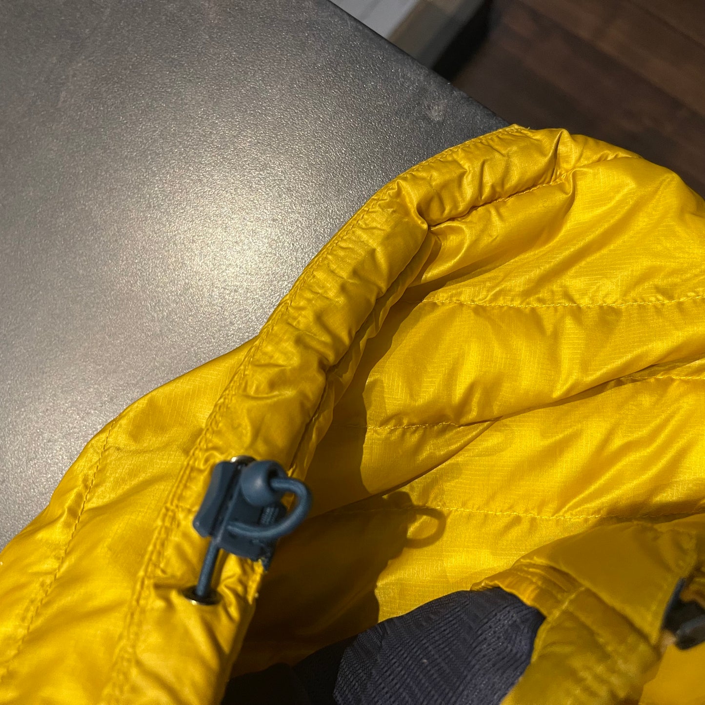 Stepp Jacke von Vaude (M Herren ) Kunstdaune Isolation gelb