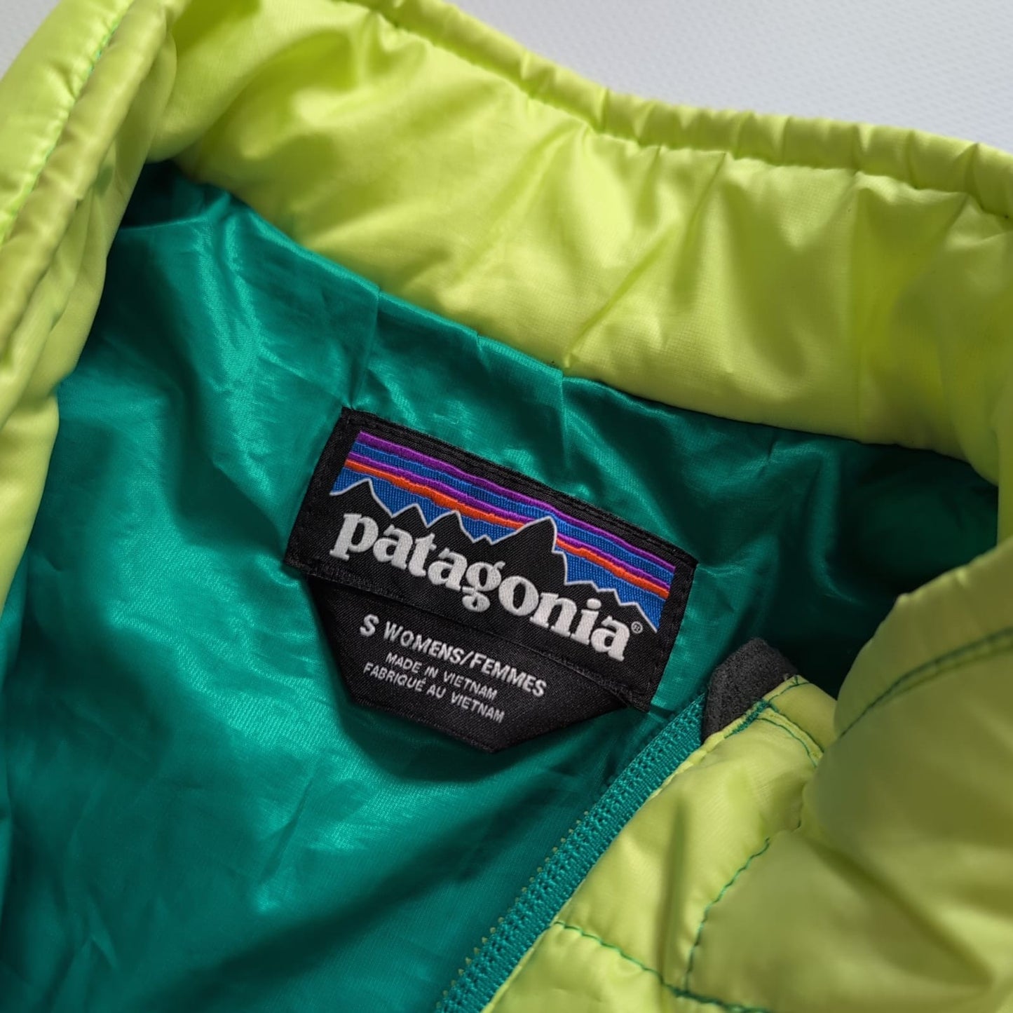 Jacke Patagonia Nano Puff (S Damen) Isolation neon