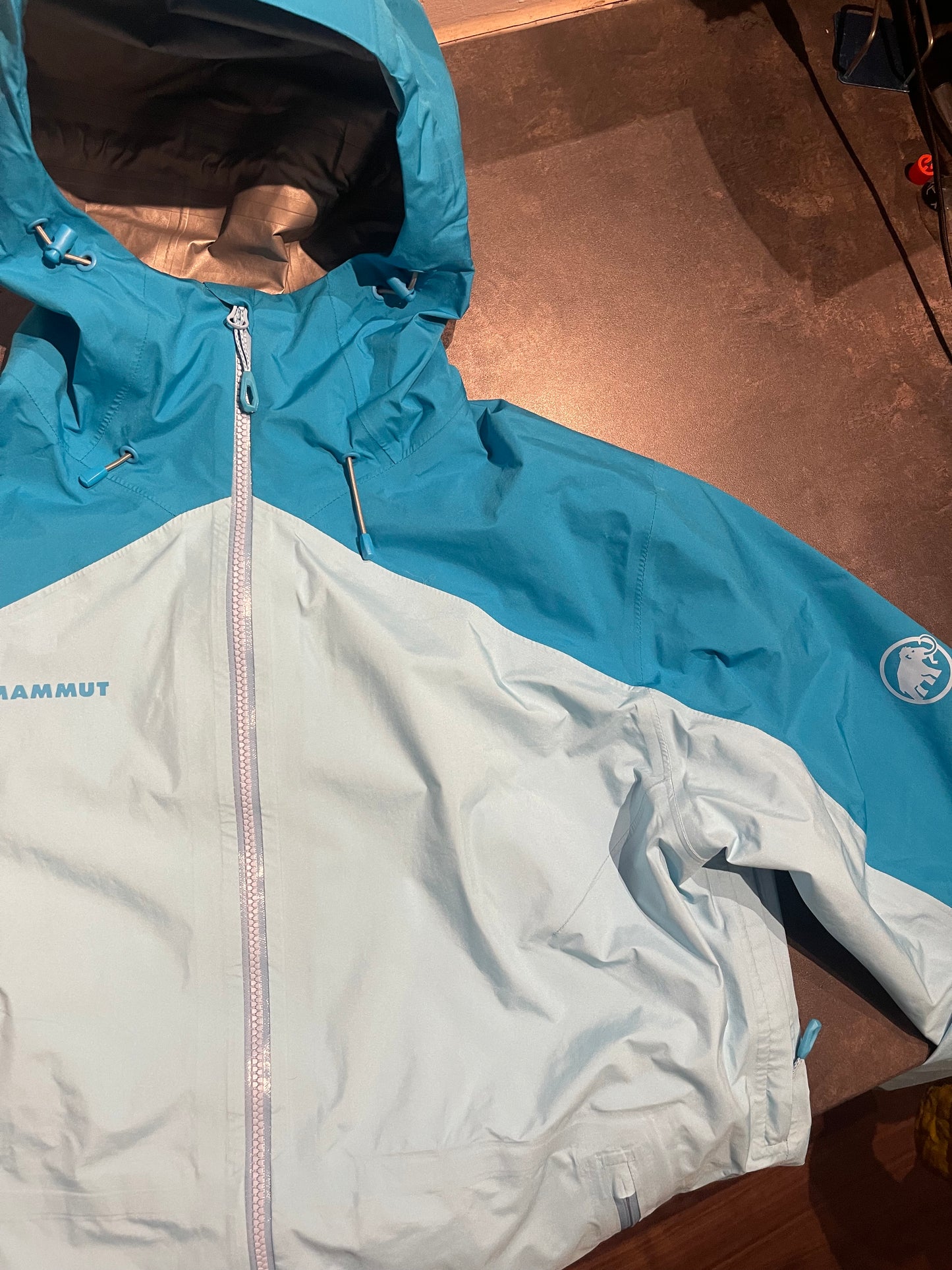 Hardshell Jacke von Mammut (L Damen) GoreTex blau