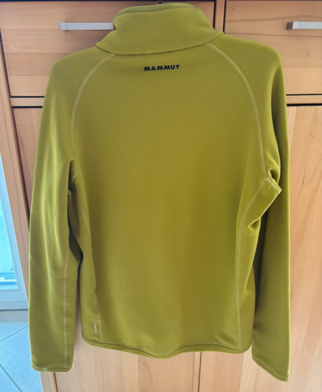 Fleece Jacke von Mammut (XL Herren) Zipper Sweatshirt olivgrün
