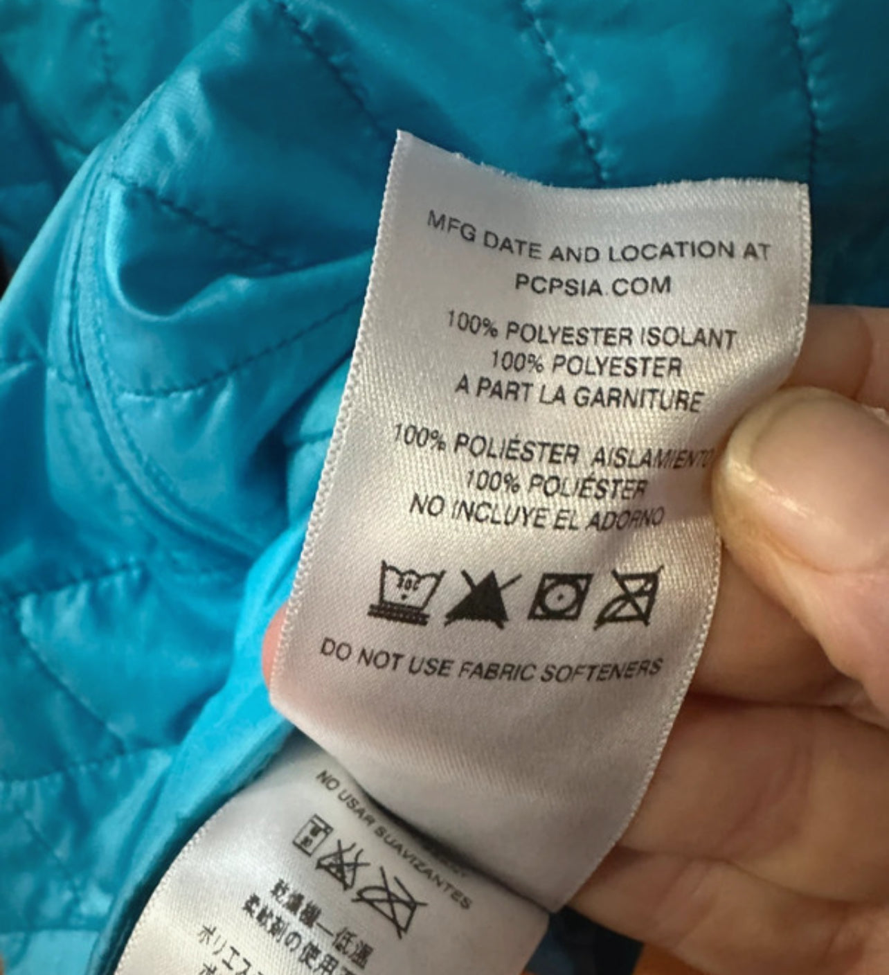 Patagonia Isolations Jacke (XS Damen) Nano Puff blau