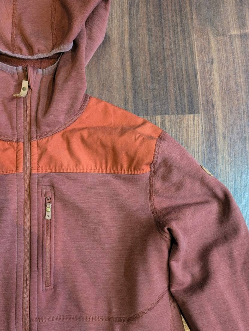 Jacke von Fjällräven (M Damen) Keb Fleece mit Wolle rostfarbig