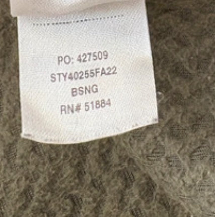 Patagonia R1 Air Fleece Full-Zip Hoody (XL Herren) Olive grün