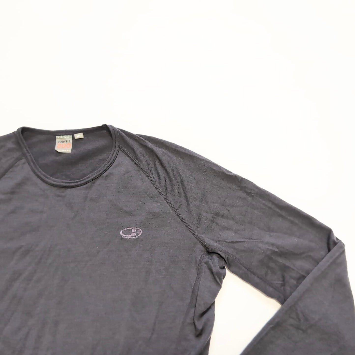 Longsleeve Icebreaker Merino 200 (L Damen) Baselayer grau