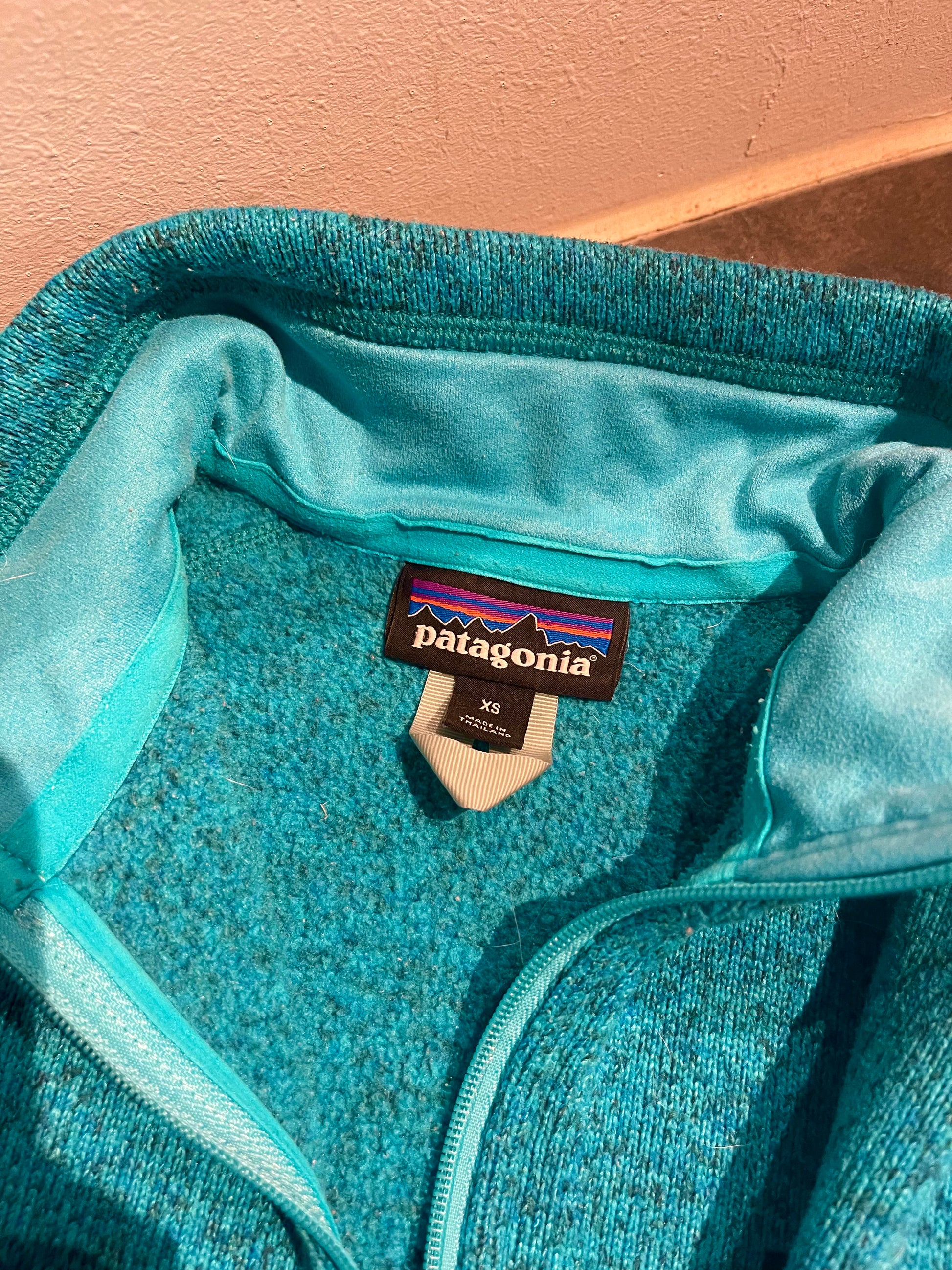 Pullover Patagonia (XS Damen) Better Sweater türkis - wanderlich.com
