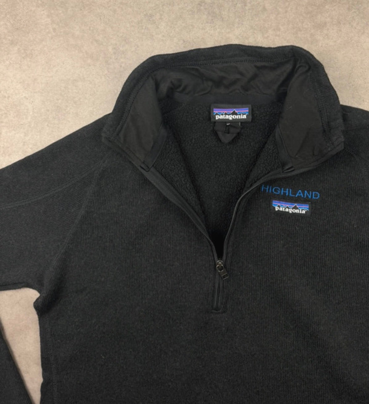 Fleece Pullover Patagonia (L Damen) Better Sweater schwarz