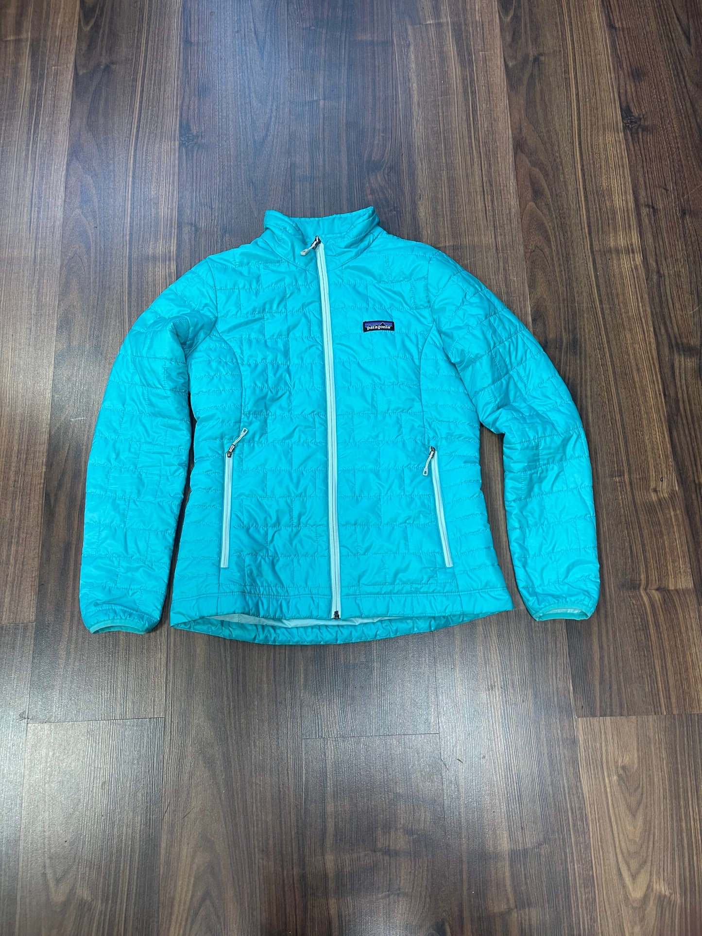 Primaloft Jacke von Patagonia (S Damen) Nano Puff türkis