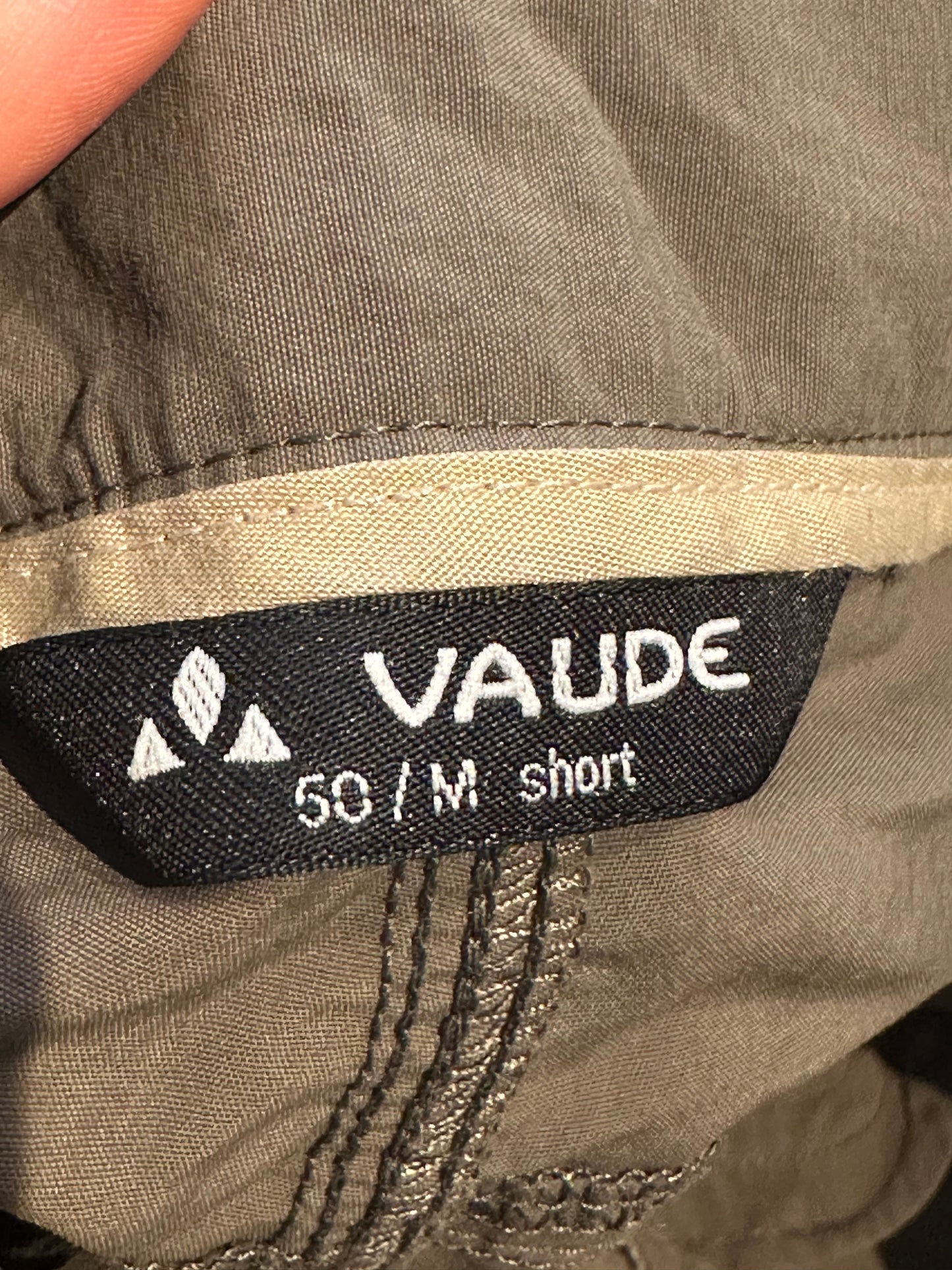 Zip Off Hose von Vaude (M: 50 Herren) 2in1 khaki