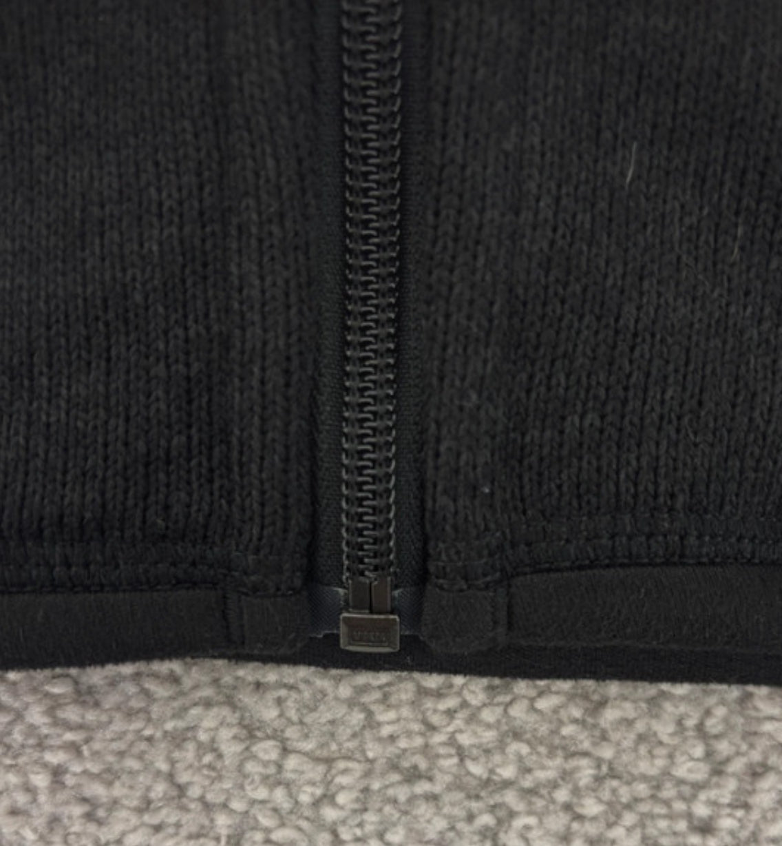 Strickoptik Fleece Weste von Patagonia (XL Herren) Better Sweater schwarz