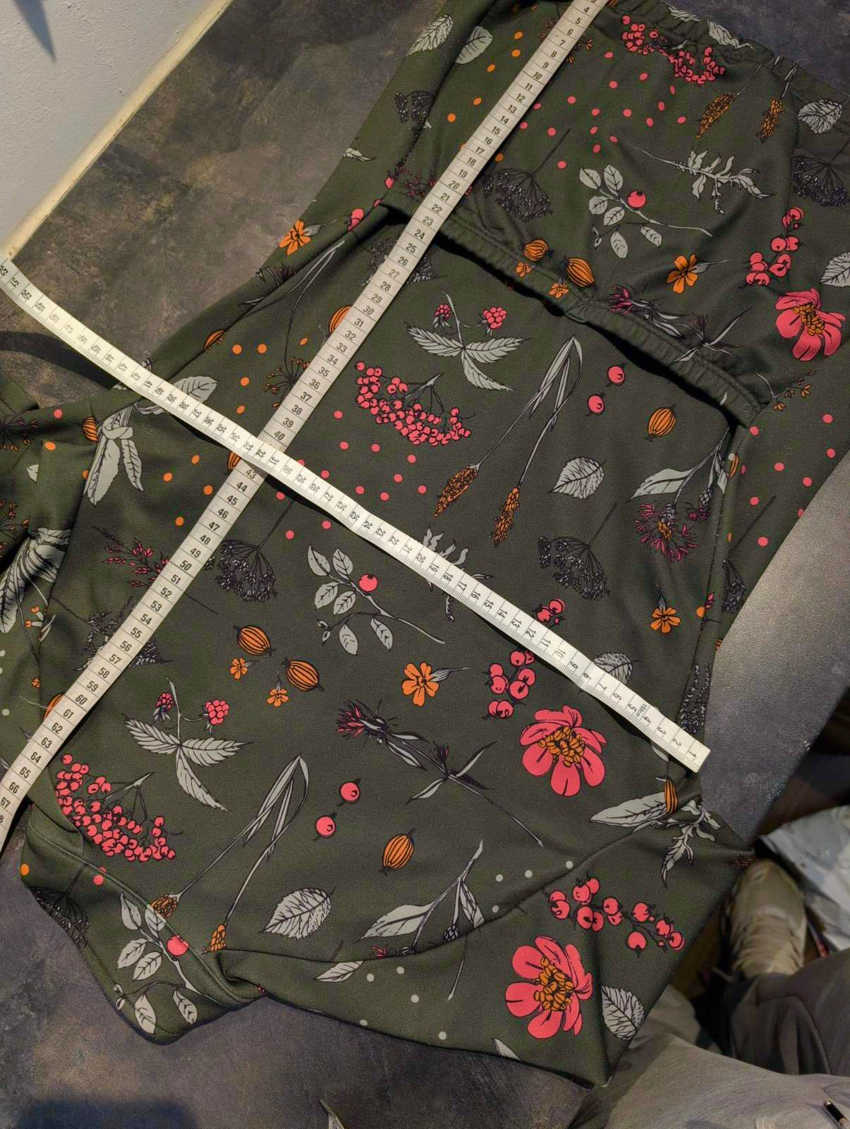 Radjacke / Radtrikot von Maloja (Damen S bis M) khaki mit Print
