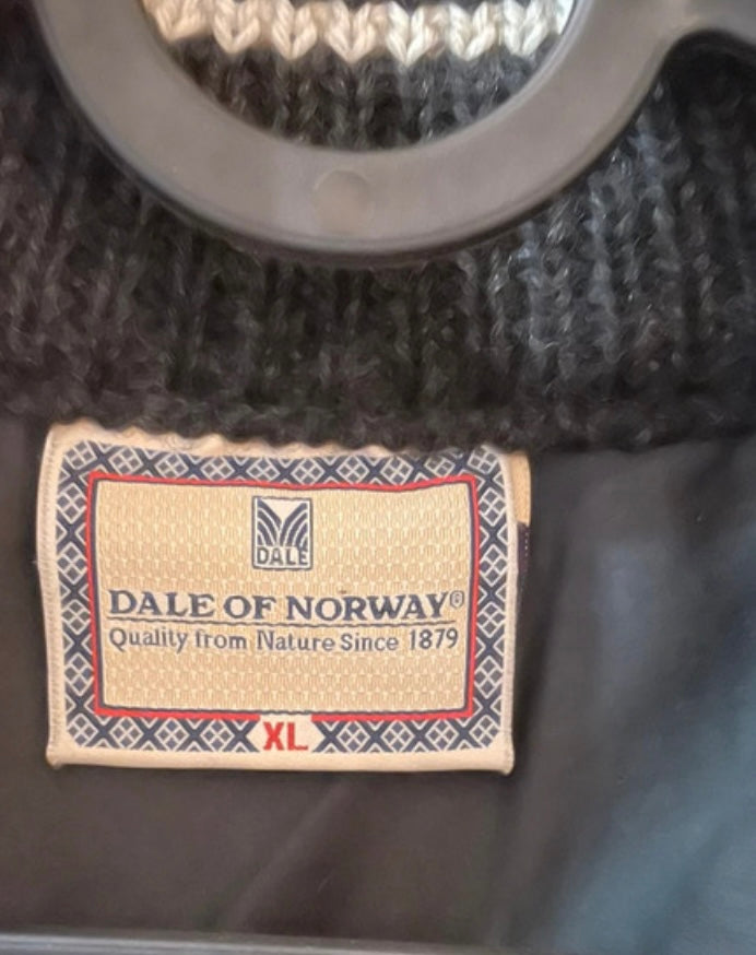 2-lagiger Strick Pullover Dale of Norway (XL) Wind Membrane grau