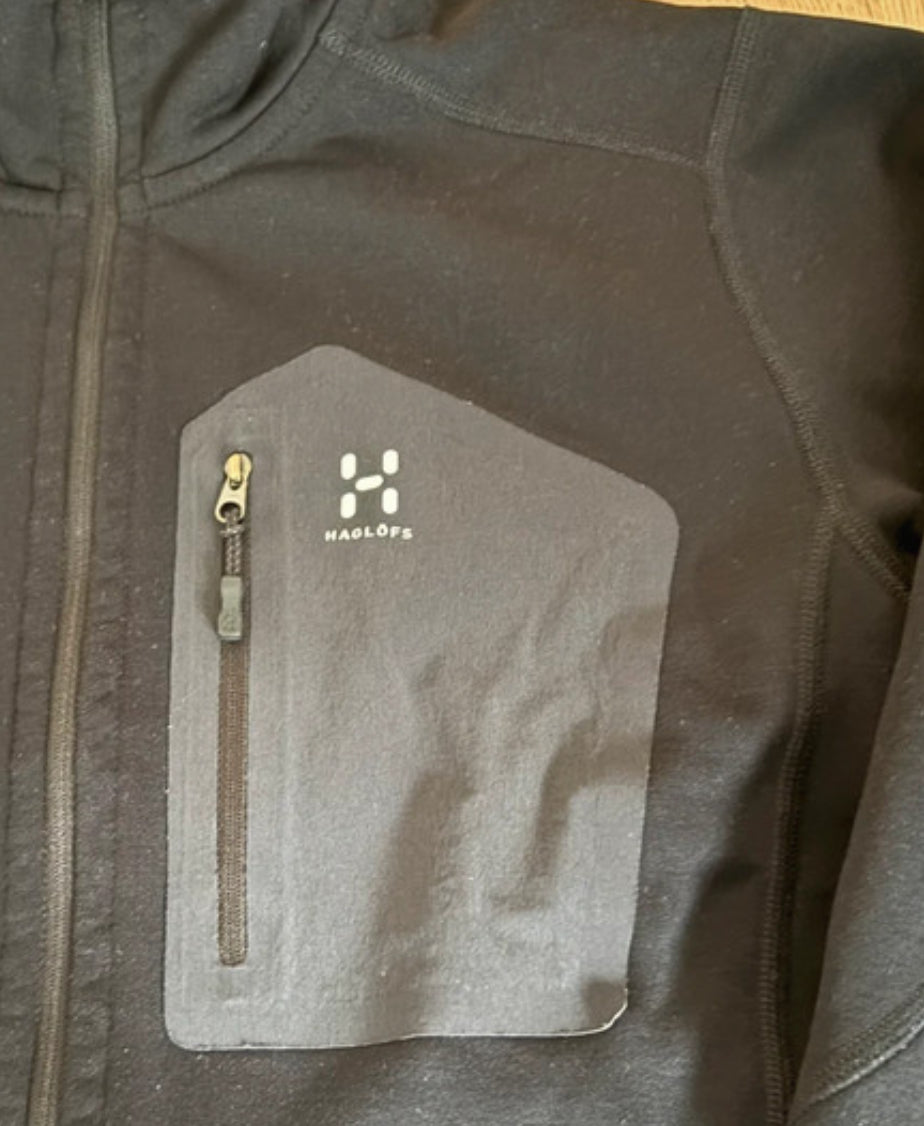 Fleece Jacke von Haglöfs (M Herren) Polartec schwarz