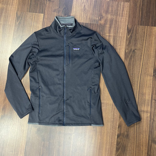 Patagonia Fleece Jacke R1® Polartec (M Herren) dunkelgrau