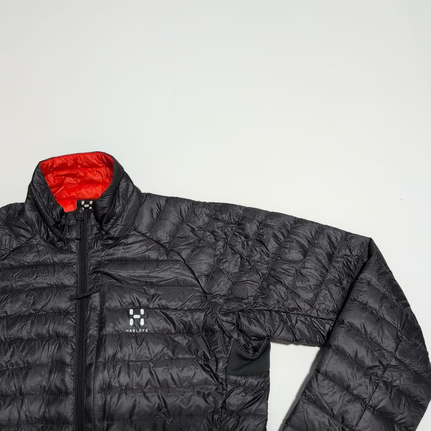 Daunen Jacke von Haglöfs (S Herren) Stepp Isolation Graphit