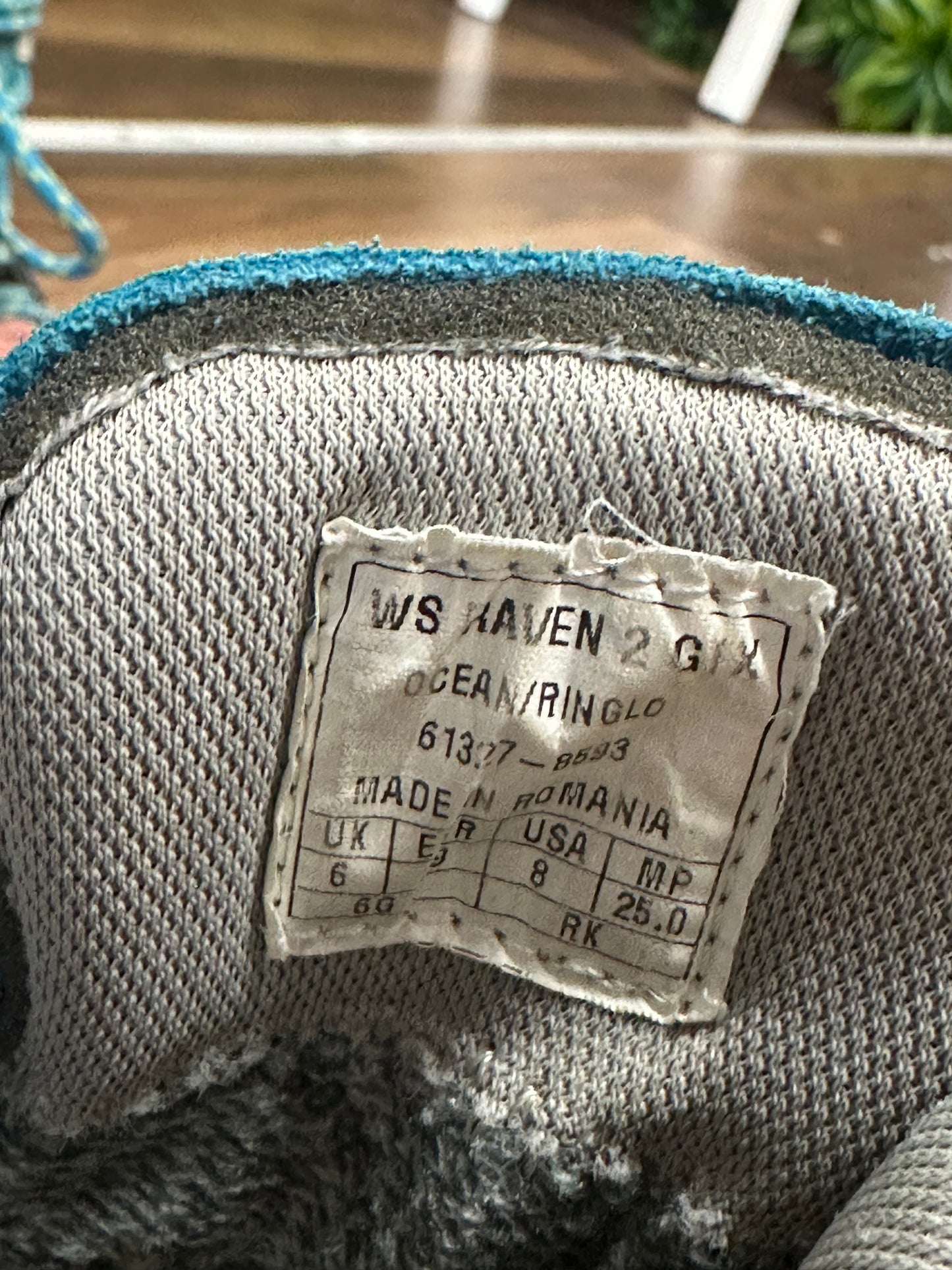 Trekking Schuhe Salewa Gr 39 Raven 2 Goretex türkis