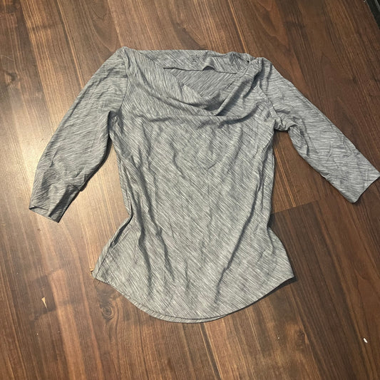 Merino Shirt von Icebreaker ( XS/S Damen ) 1/3 Ärmel hellgrau