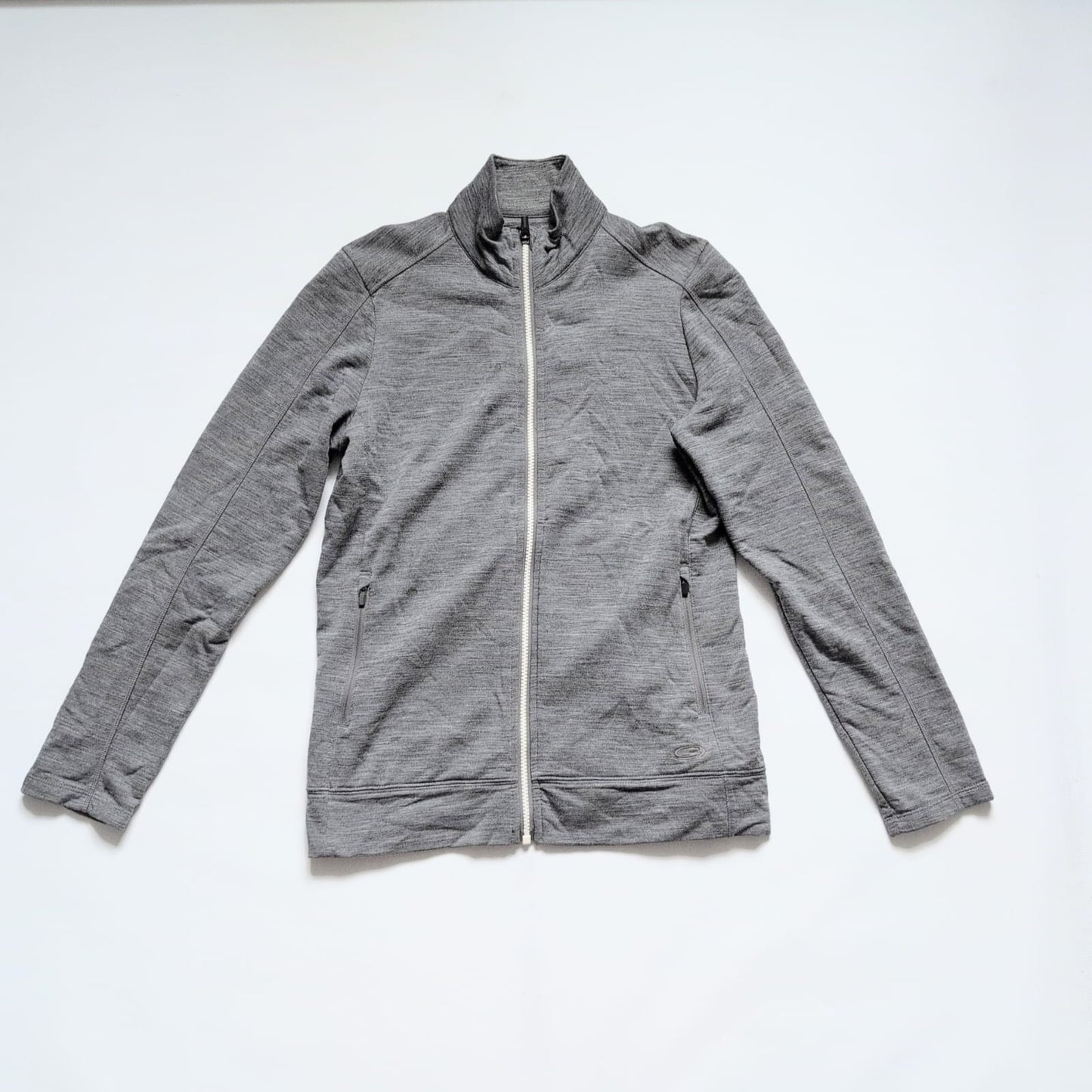 Merino Jacke von Icebreaker (M Damen) Zipper Shirt grau