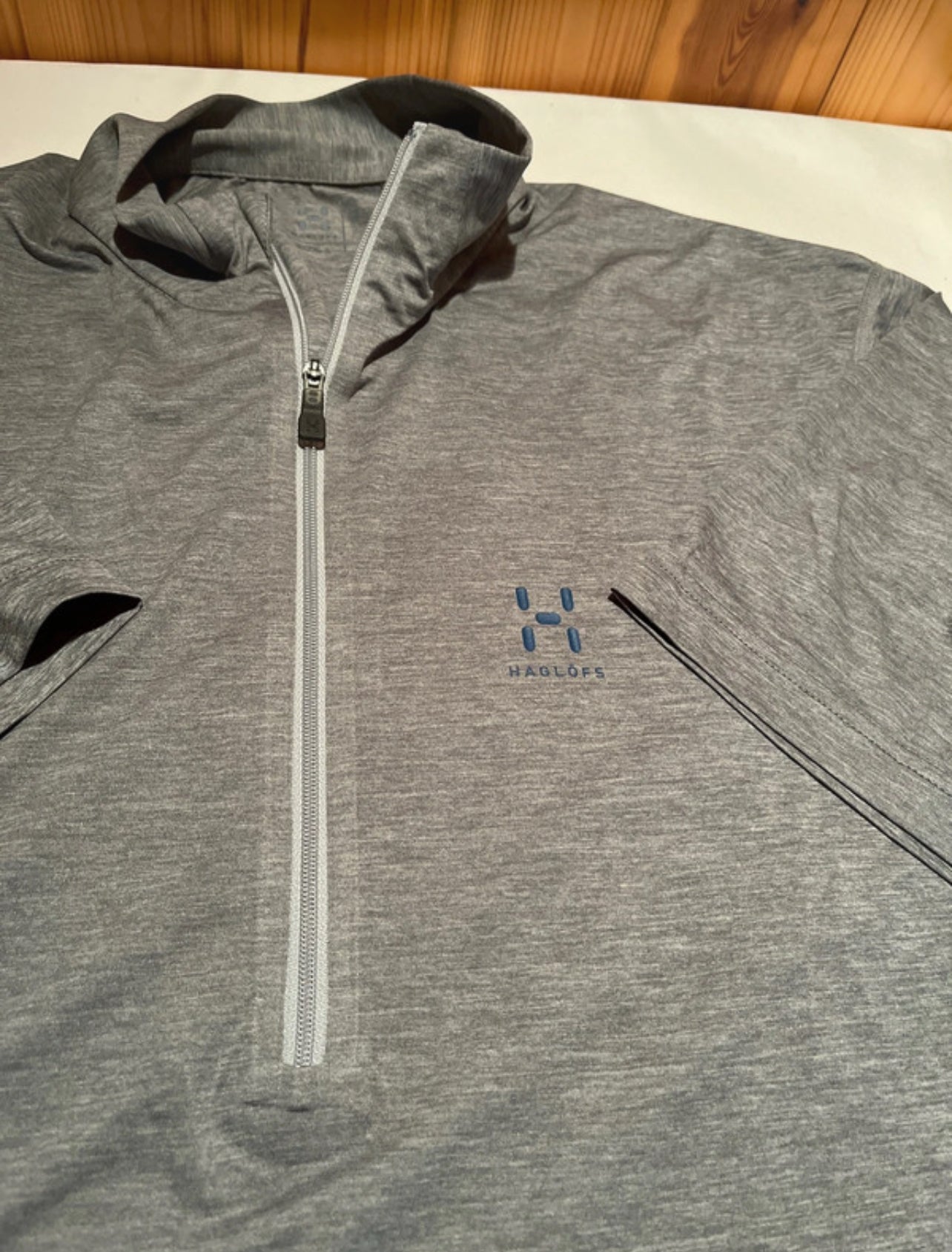 Half Zip T-Shirt von Haglöfs (L Herren) grau
