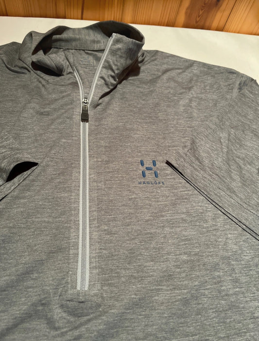 Half Zip T-Shirt von Haglöfs (L Herren) grau