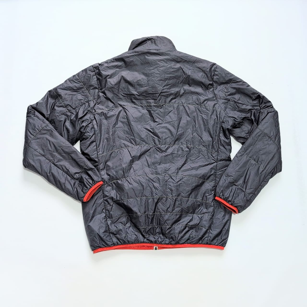 Wende Jacke Ortovox Wolle / Daune (XL Herren) schwarz orange